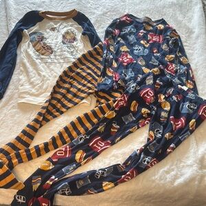 Carter's Kids Pajama Sets - Navy, White, and Yellow
